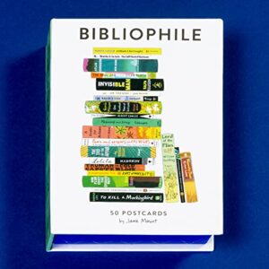 Bibliophile: 50 Postcards: (Literary Postcards, Stationery Gift for Book Lovers)