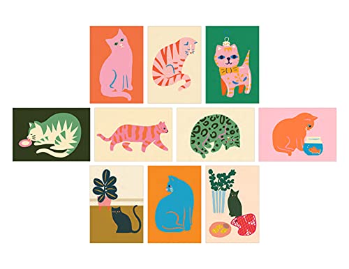 Princeton Architectural Press Cat Box: 100 Postcards by 10 Artists