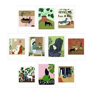 Princeton Architectural Press Cat Box: 100 Postcards by 10 Artists