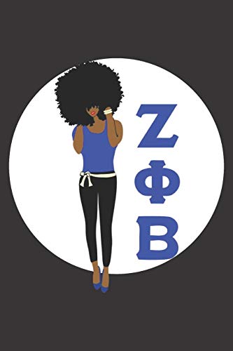 Zeta Phi Beta: Sorority Blank Lined Journal Notebook 6” x 9” | 110 Pages