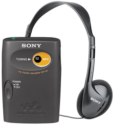 Sony SRF-56 FM Radio Walkman with Local/Distant Switch (Discontinued by Manufacturer)