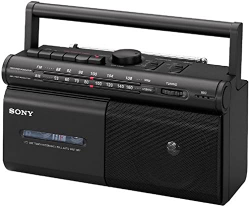 Sony CFM-30TW AM/FM Radio Cassette Recorder