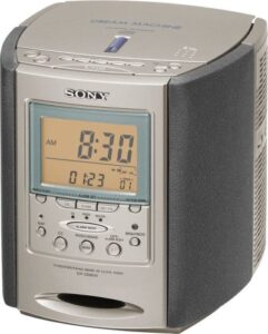 sony icf-cd863v am/fm/tv/weather clock radio/cd player (discontinued by manufacturer)