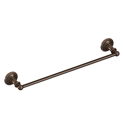 Moen DN6724ORB Danbury 24-Inch Bathroom -Towel Bar, 1-(Pack), Oil-Rubbed Bronze