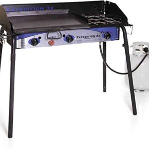 Expedition 3X Triple Burner Stove w/griddle