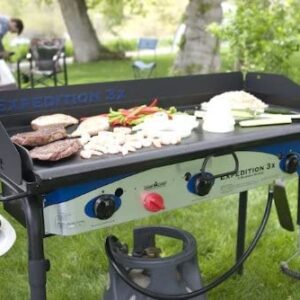 Expedition 3X Triple Burner Stove w/griddle