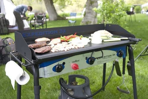 Expedition 3X Triple Burner Stove w/griddle