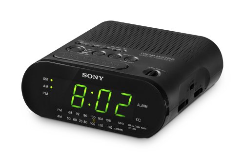 Sony ICFC218 Dream Machine Clock Radio (Black)