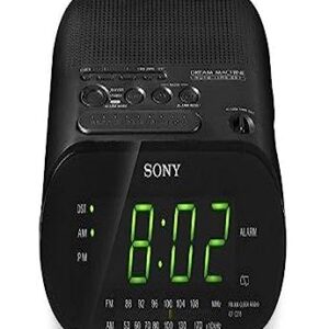 Sony ICFC218 Dream Machine Clock Radio (Black)