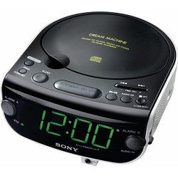 sony icf-cd815 am/fm stereo cd clock radio with dual alarm (discontinued by manufacturer)