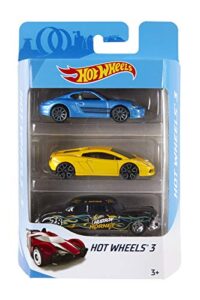 hot wheels 3-pack, [styles may vary]