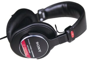 sony mdr-cd900st studio monitor stereo headphones