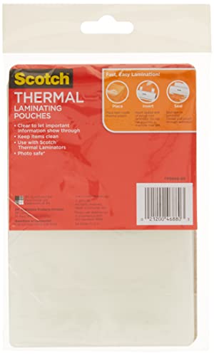 Scotch Thermal Laminating Pouches