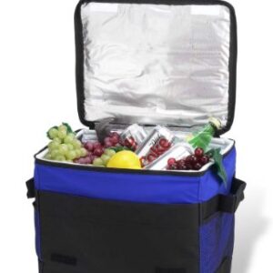 Picnic at Ascot Original 60 Can Collapsible Insulated Rolling Cooler- Designed & Quality Approved in the USA