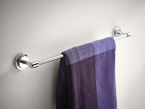 Moen DN0724CH Iso 24-Inch Single -Towel Bar, Chrome