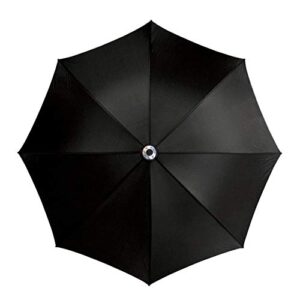 DAVEK DUET UMBRELLA - Extra-Large Windproof Umbrella with Automatic Open & Close (Black)