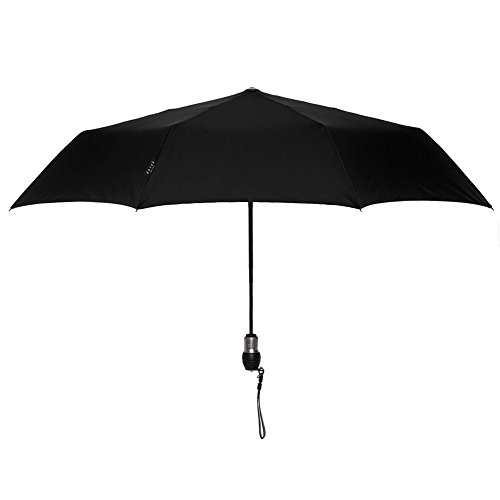 DAVEK DUET UMBRELLA - Extra-Large Windproof Umbrella with Automatic Open & Close (Black)