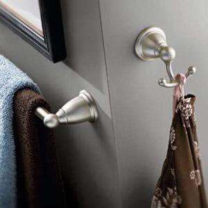 Moen YB2224BN Brantford Collection 24-Inch Bathroom Single -Towel Bar, Brushed Nickel