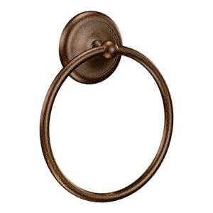 moen bp5386owb yorkshire-towel ring, old world bronze