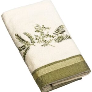 Avanti Linens Greenwood Hand Towel, Ivory,17372IVR