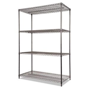 SHELVING,WIRESTART48X24BK