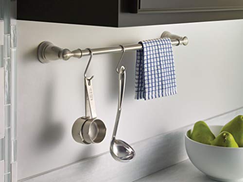 Moen Y2618BN Banbury Brushed Nickel Towel Bar, 18 Inch