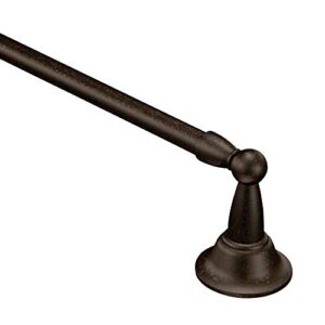 moen dn6824orb collection sage 24-inch-towel bar, oil rubbed bronze