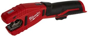 milwaukee milc12pc0 c12 pc-0 compact pipe cutter 12v bare unit