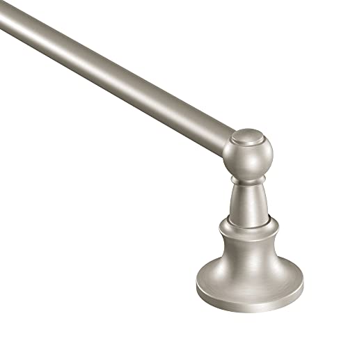 Moen Vale Brushed Nickel 24-Inch-Towel Bar, DN4424BN