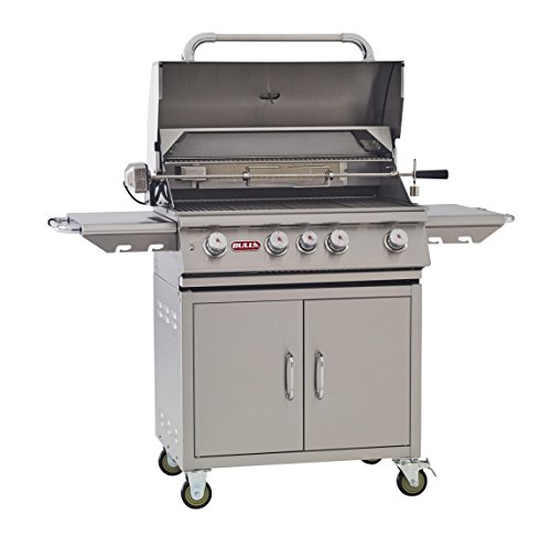 Bull Outdoor Products BBQ 44000 Angus 75,000 BTU Grill with Cart, Liquid Propane