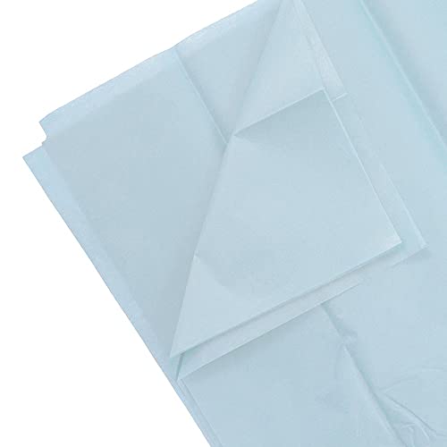 JAM PAPER Tissue Paper - Baby Blue - 10 Sheets/Pack