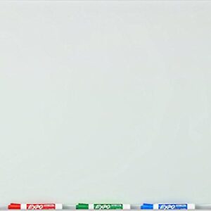 Audio-Visual Direct Frosted Glass Dry-Erase Board Set - 2' x 1.5' - Includes Hardware & Marker Tray (Non-Magnetic)