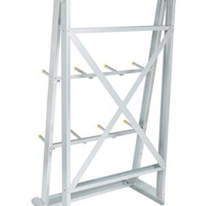 Vestil SR-V Floor Mounted Vertical Economical Material Rack, 37" Width, 72" Height, 24" Depth, 2000 lbs Capacity