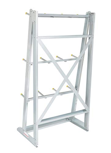 Vestil SR-V Floor Mounted Vertical Economical Material Rack, 37" Width, 72" Height, 24" Depth, 2000 lbs Capacity