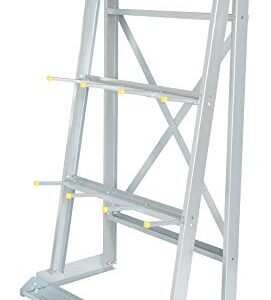 Vestil SR-V Floor Mounted Vertical Economical Material Rack, 37" Width, 72" Height, 24" Depth, 2000 lbs Capacity