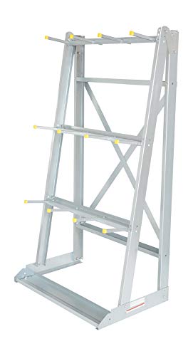 Vestil SR-V Floor Mounted Vertical Economical Material Rack, 37" Width, 72" Height, 24" Depth, 2000 lbs Capacity