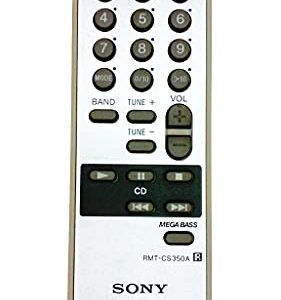 Sony CD/Radio Remote Sony Radio Cassette Remote Model# Sony RMT-CS350A Remote Control Replacement