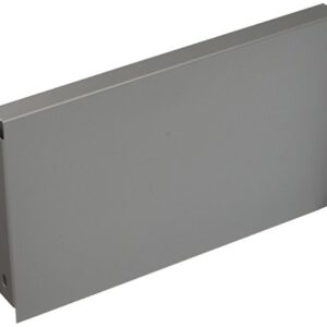 Salsbury Industries Front Base for 12-Inch Metal Locker, Gray