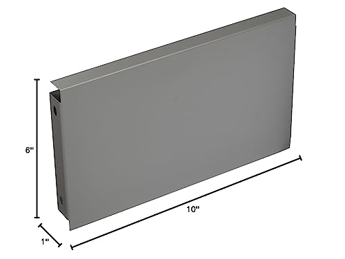 Salsbury Industries Front Base for 12-Inch Metal Locker, Gray