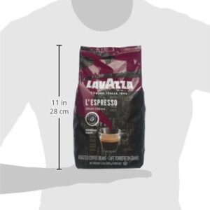 Lavazza Espresso Barista Gran Crema Whole Bean Coffee Blend, Medium Espresso Roast, Oz Bag (Packaging May Vary) - 2.2 LB, 35.2 Ounce