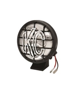 kc hilites 1450 apollo pro 5" 55w single spot beam light with integrated stone guard - single light