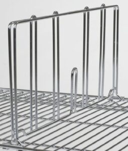 omega precision - 24" wide wire shelving divider