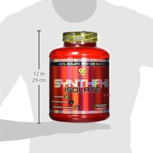 BSN SYNTHA-6 Isolate Protein Powder, Chocolate Protein Powder with Whey Protein Isolate, Milk Protein Isolate, Flavor: Chocolate Milkshake, 48 servings (packaging may vary)