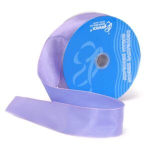 berwick wired edge princess craft ribbon, 1-1/2-inch wide by 50-yard spool, lavender