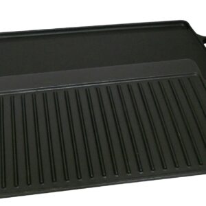 King Kooker CI28GS Pre-seasoned Cast Iron 2 Sided Griddle, 28-Inch (Discontinued by Manufacturer)