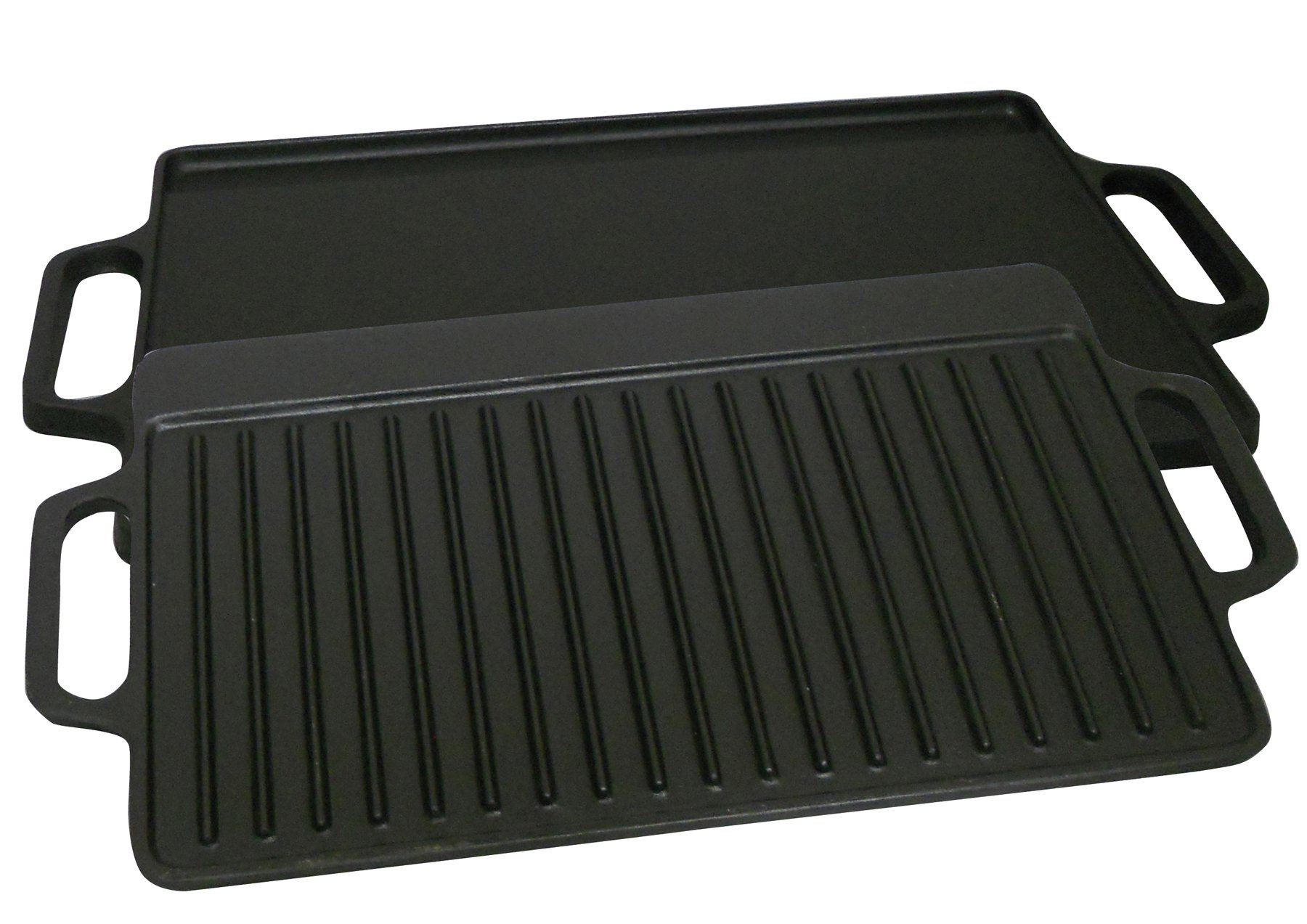 King Kooker CI28GS Pre-seasoned Cast Iron 2 Sided Griddle, 28-Inch (Discontinued by Manufacturer)