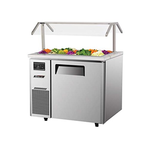 JBT36 7.5 cu. ft. J Series-Buffet Display Table with Side Mount Compressor Unit Efficient Refrigeration System Hot Gas Condensate System High Density PU Insulation and Adjustable Shelves: Stainless Steel