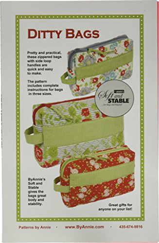 Patterns ByAnnie Ditty Bags Pattern, (PBA188)