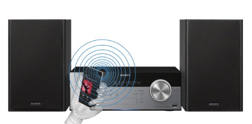 Sony CMTSBT100 Micro Music System with Bluetooth and NFC