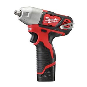 Milwaukee Electric Tool 2463-22 M12 Cordless Impact Wrench, 12 V